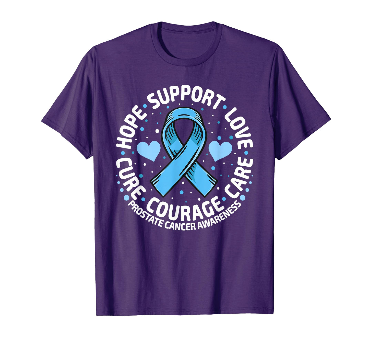 Prostate Cancer Support Family Prostate Cancer Awareness T-Shirt