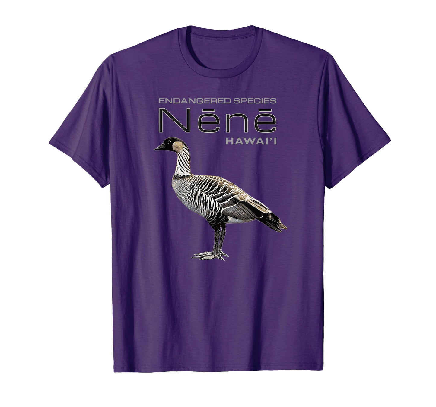Nene Hawaii Endangered Species Goose Hawaiian Aloha Lit Gift T-Shirt