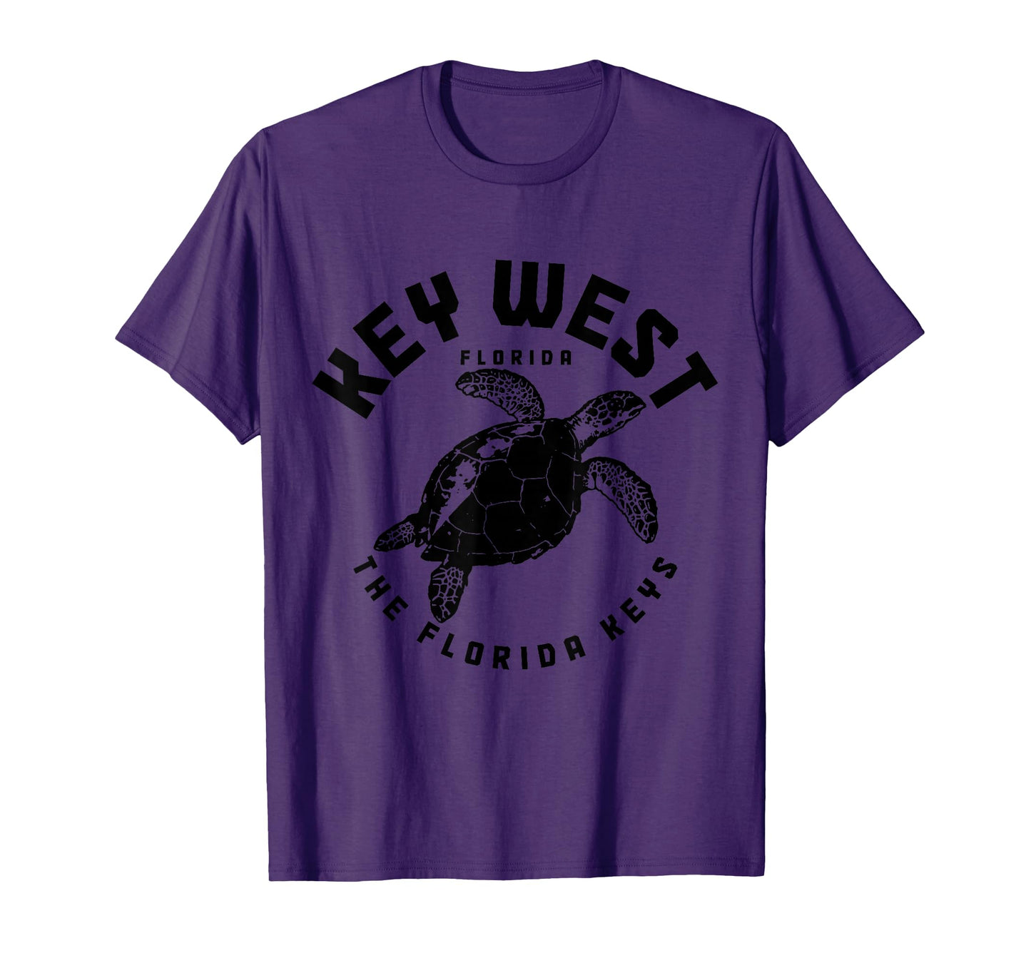 Key West Florida Sea Turtle Scuba Diving Vintage T-Shirt