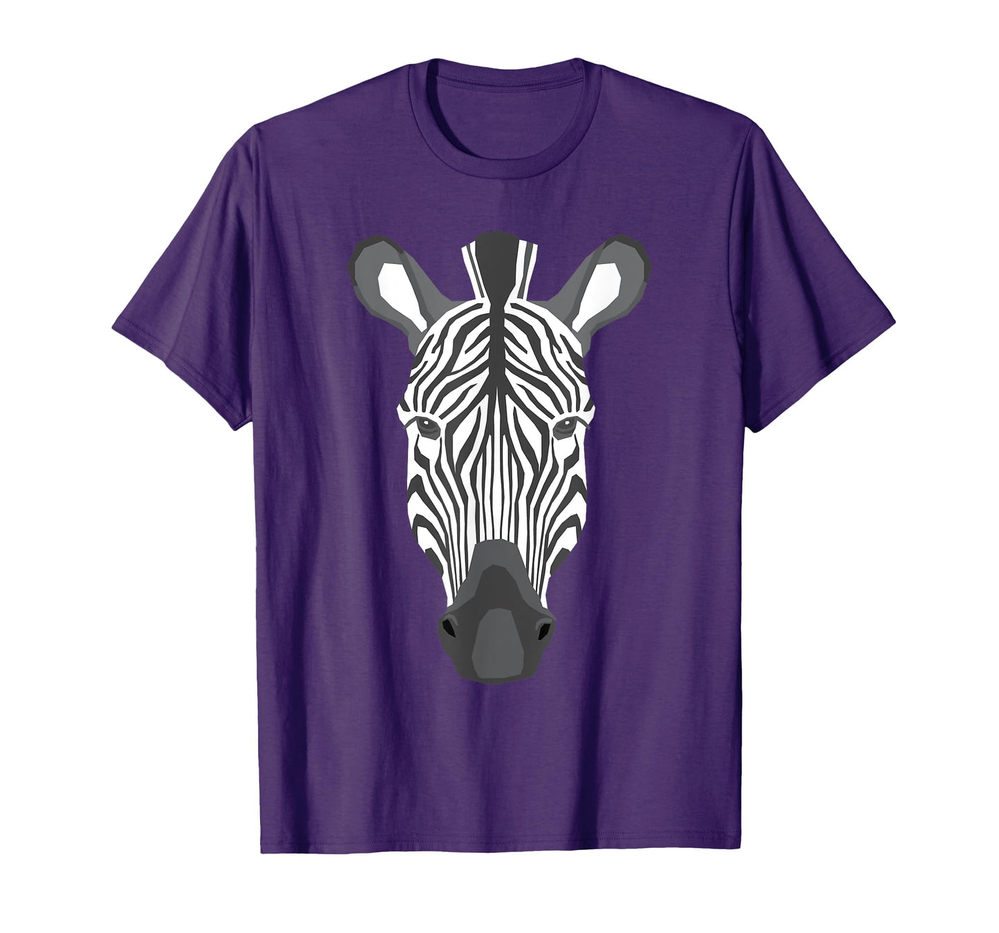 Zebra Head - Wildlife Safari Animal Lover Zookeeper T-Shirt