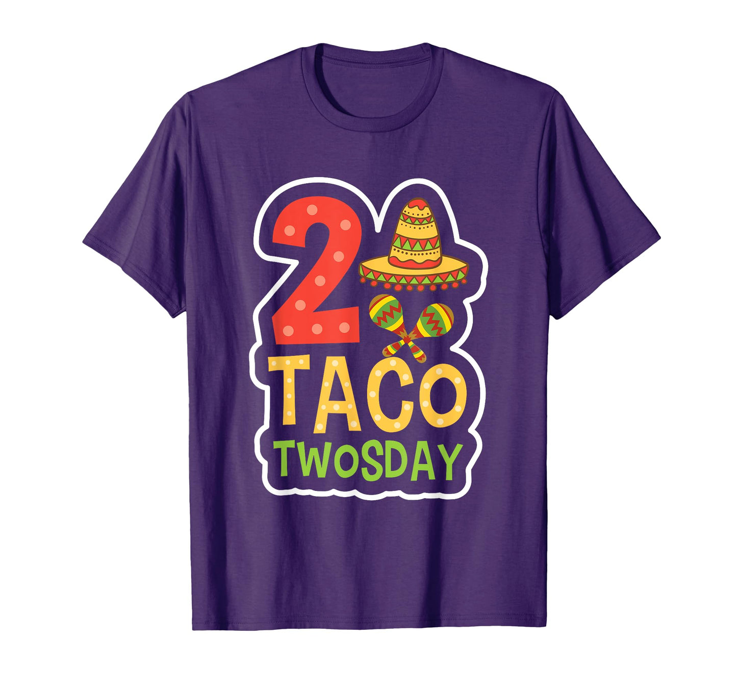 Taco Twosday 2 Two Year Old Boy Girl Birthday Gift T-Shirt