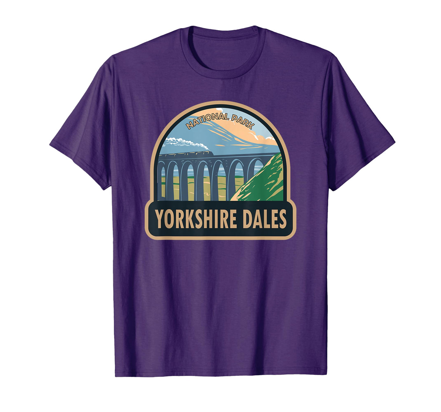 Yorkshire Dales National Park England Vintage T-Shirt