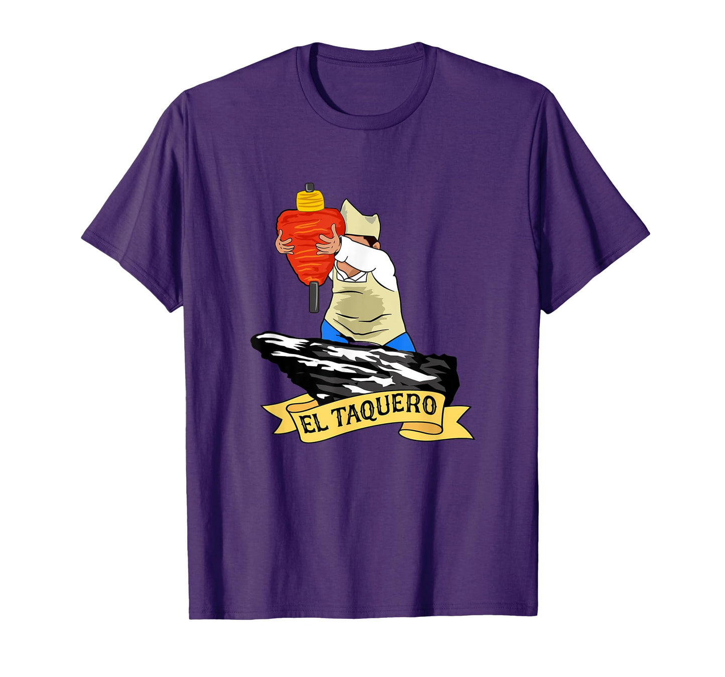 El taquero Funny Mexican Food Tacos T-Shirt