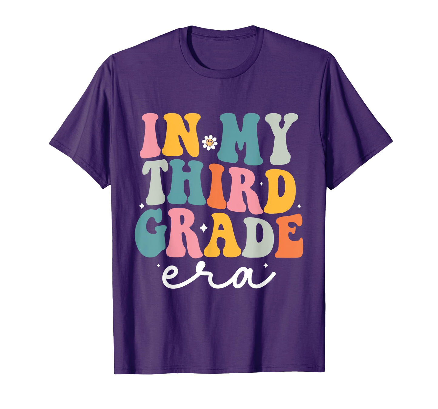 In My Third Grade Era Kid Back To School 3rd Grade Teacher T-Shirt