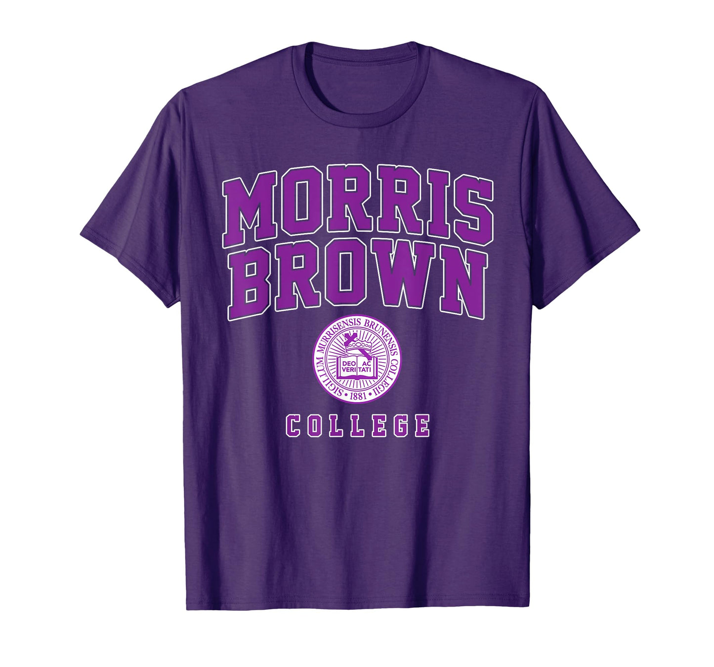 Morris Brown College Arch Vintage Sports Design Men Women T-Shirt