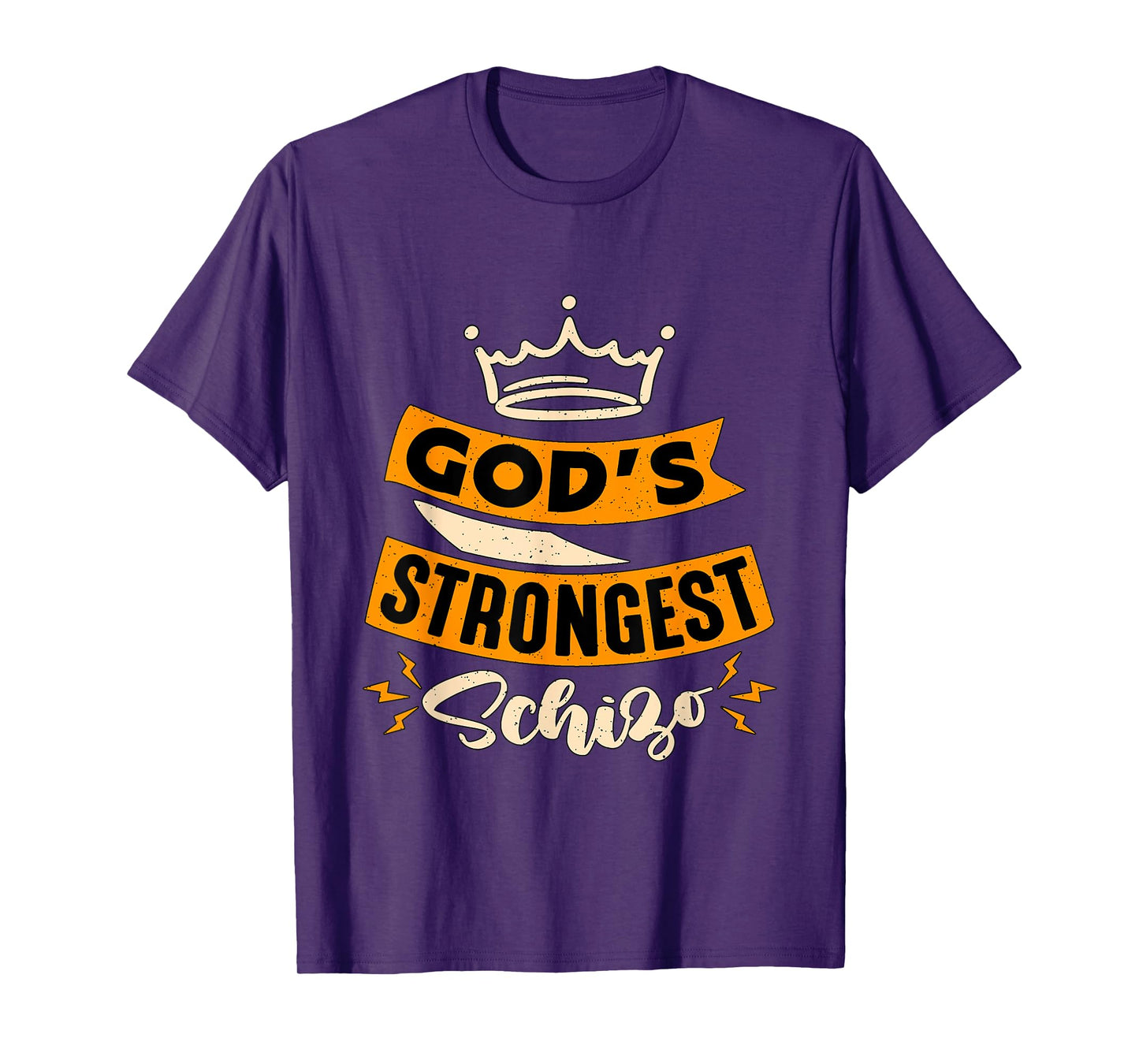 Gods Strongest Schizo Mental Health Awareness Mental Health T-Shirt