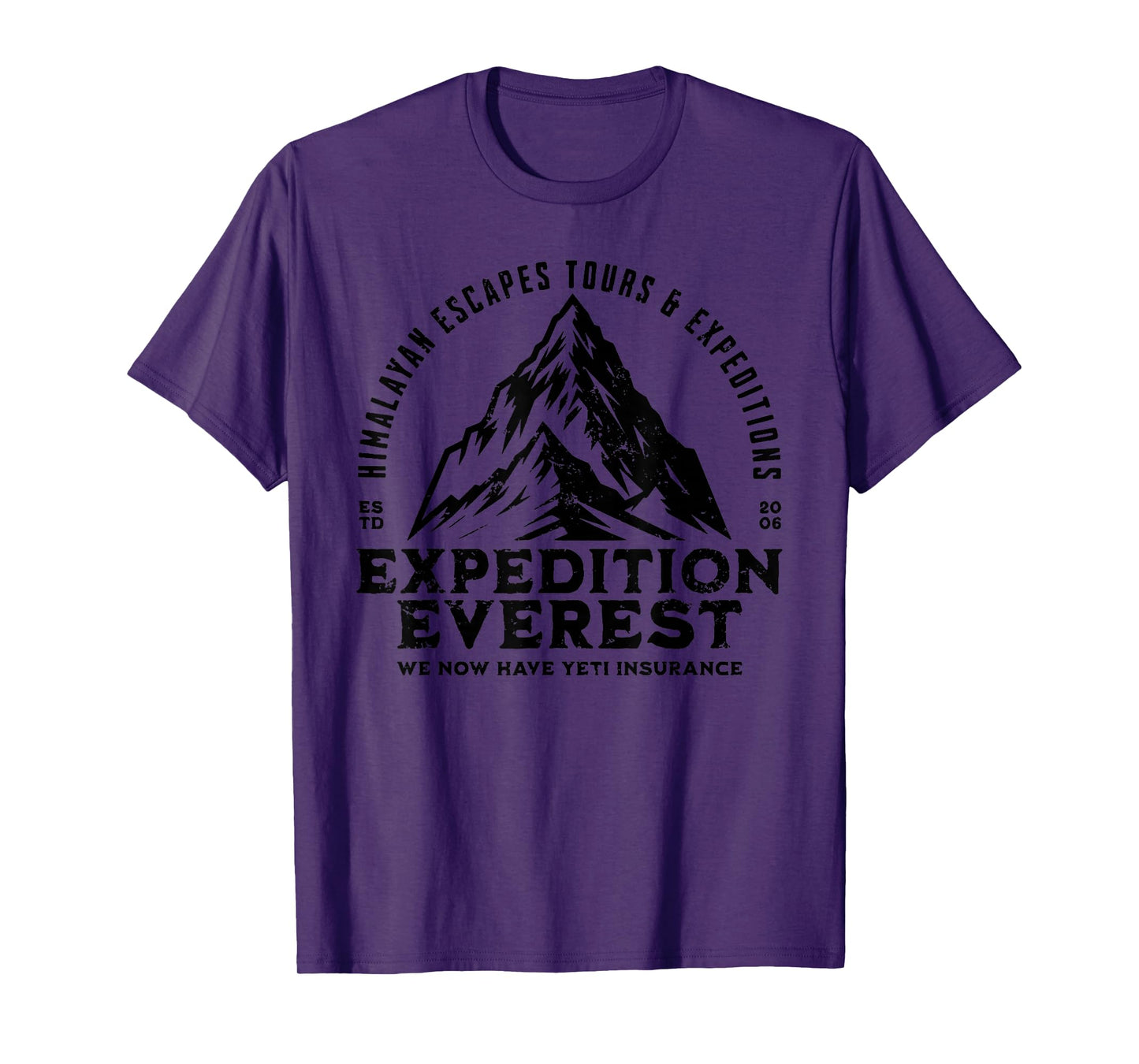 Mountain Lovers, Expedition Everest, Animal Theme Park Trip T-Shirt
