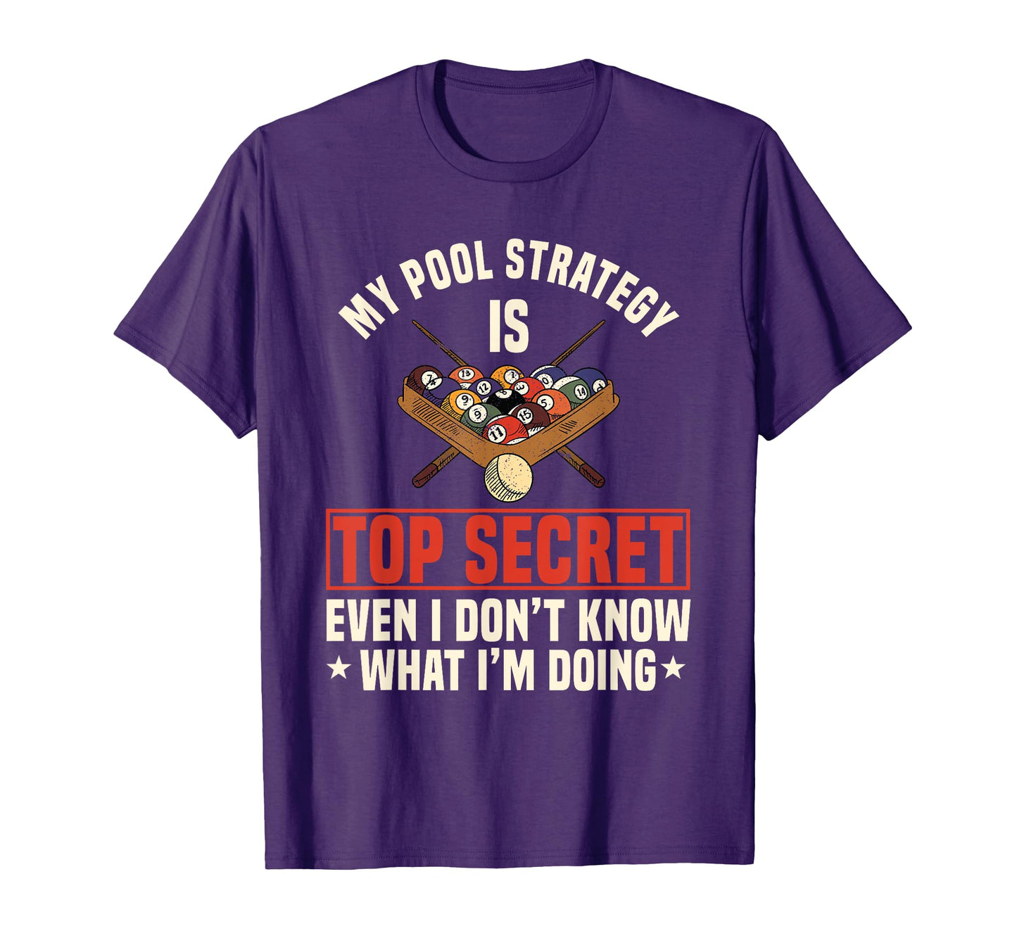 Billiards Pool Snooker Billiard Ball Table Nine-ball T-Shirt