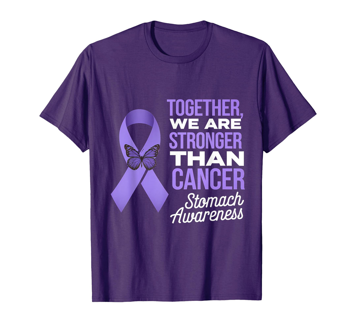 Together We Are Stronger Stomach Cancer Awareness Month T-Shirt