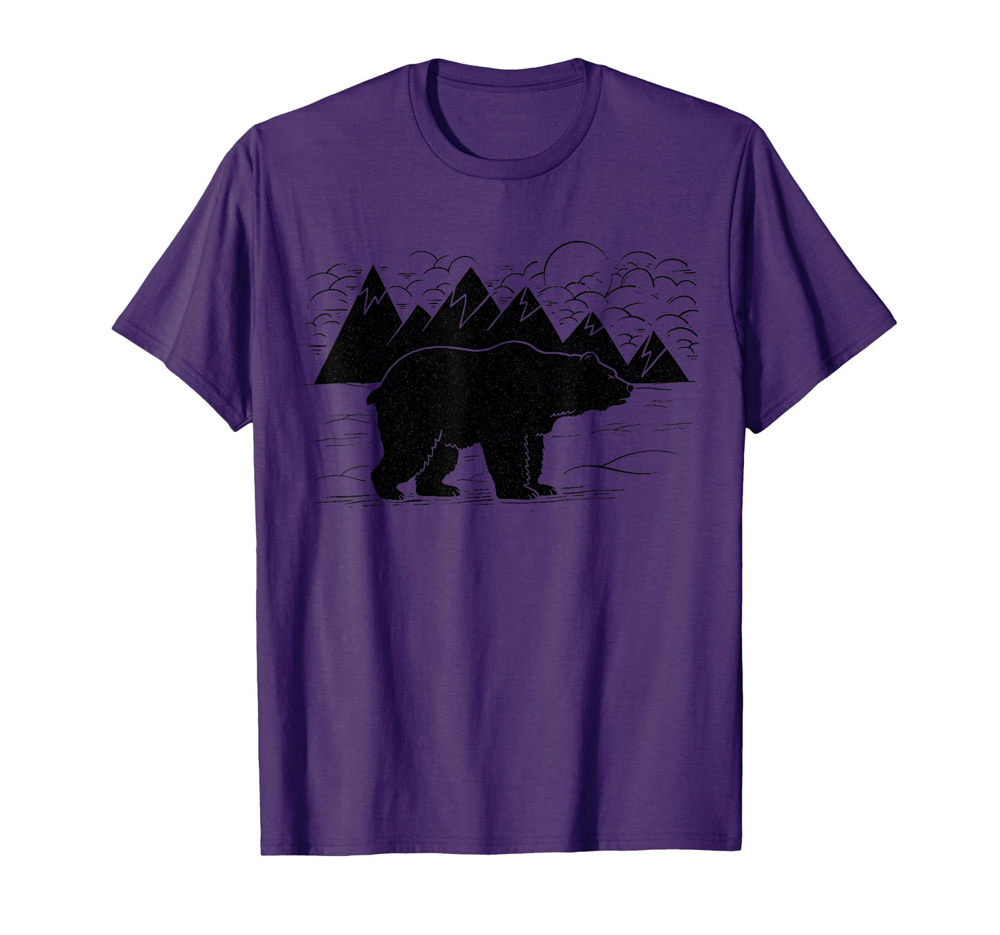 Black Bear Wildlife Animal Wilderness Graphic T-Shirt
