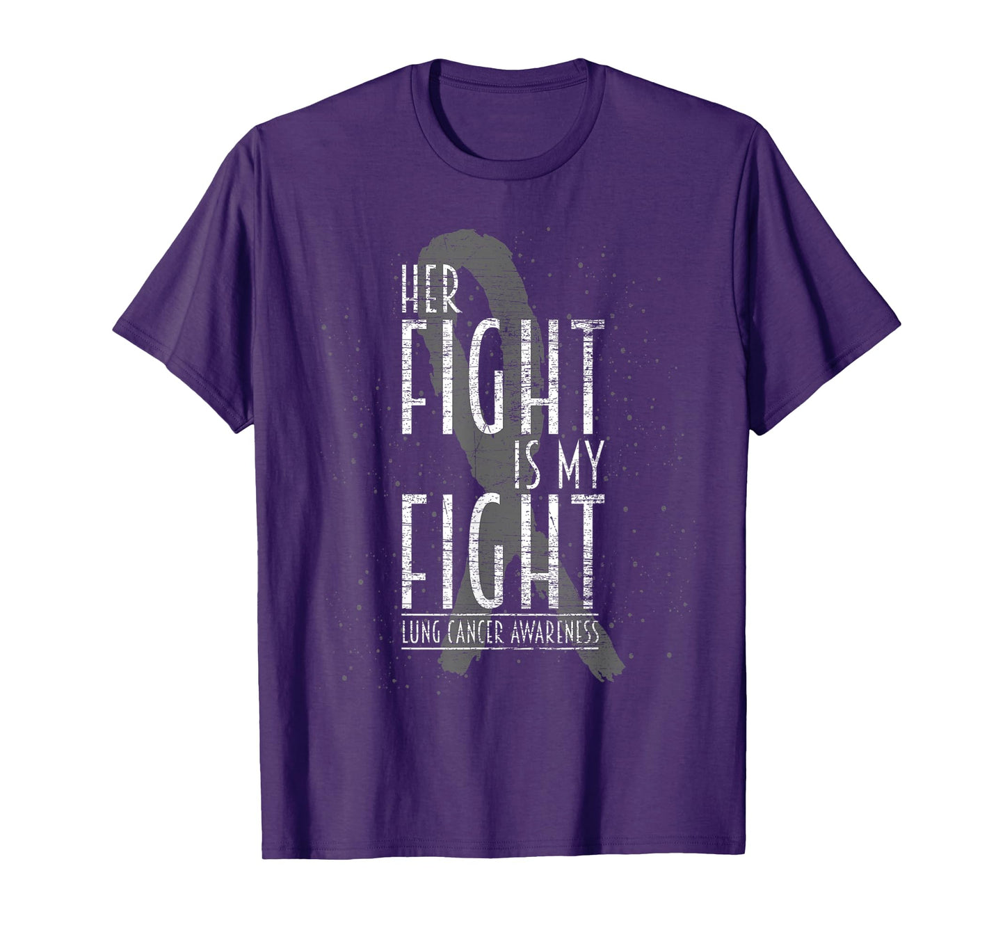 White Ribbon Women Support Lung Cancer Awareness T-Shirt