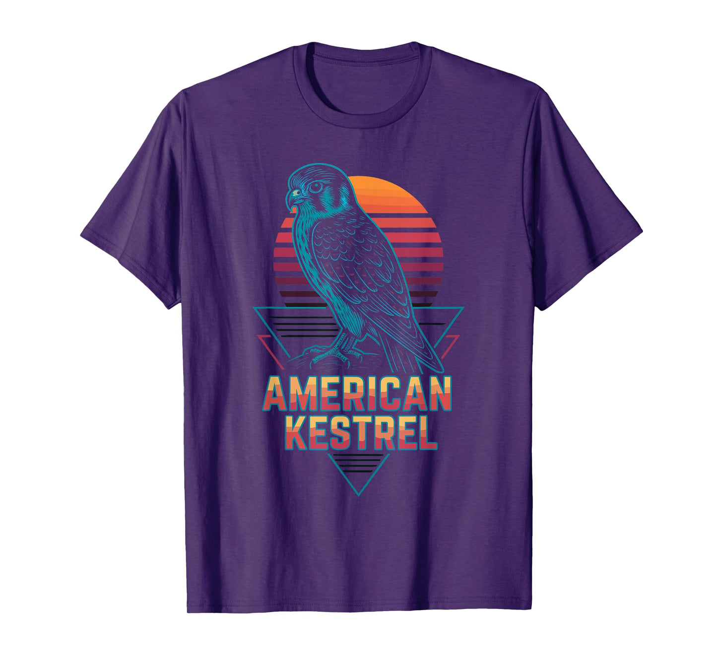 American Kestrel Retro T-Shirt