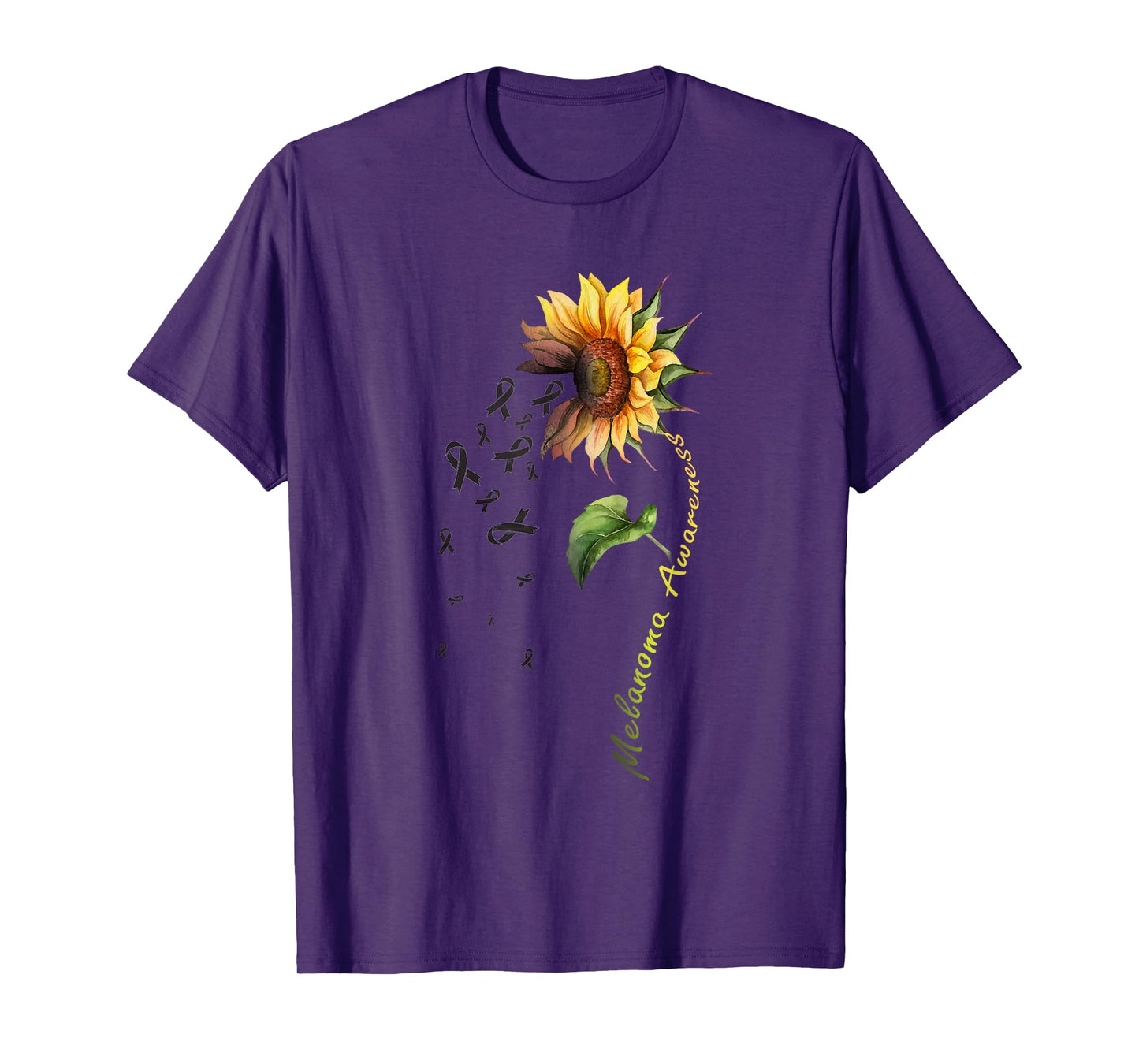 Melanoma Awareness Sunflower Shirt T-Shirt