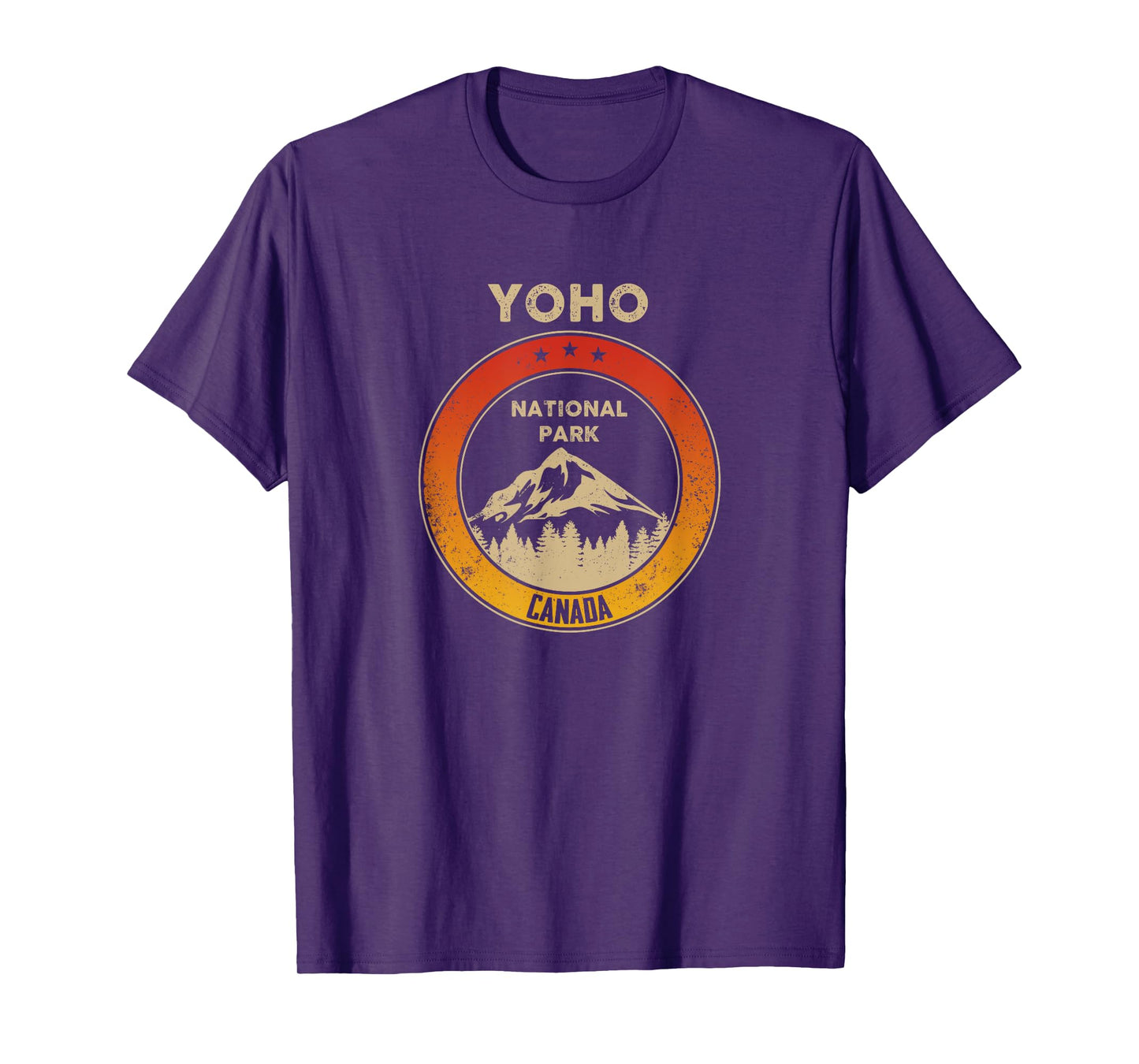 Yoho - Canadian National Park Retro Souvenir T-Shirt