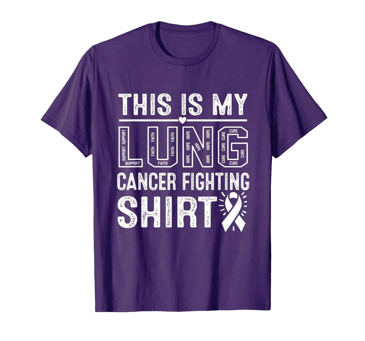 This Is My Lung Cancer Fighting Lung Cancer Awareness T-Shirt