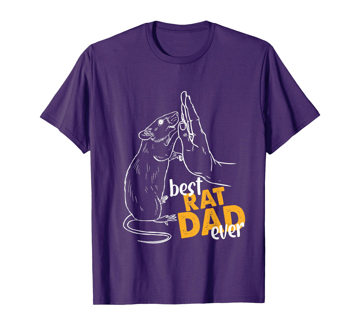 Rat Tee Gifts For Rat Lovers Dad Gifts Best Rat Dad Ever T-Shirt