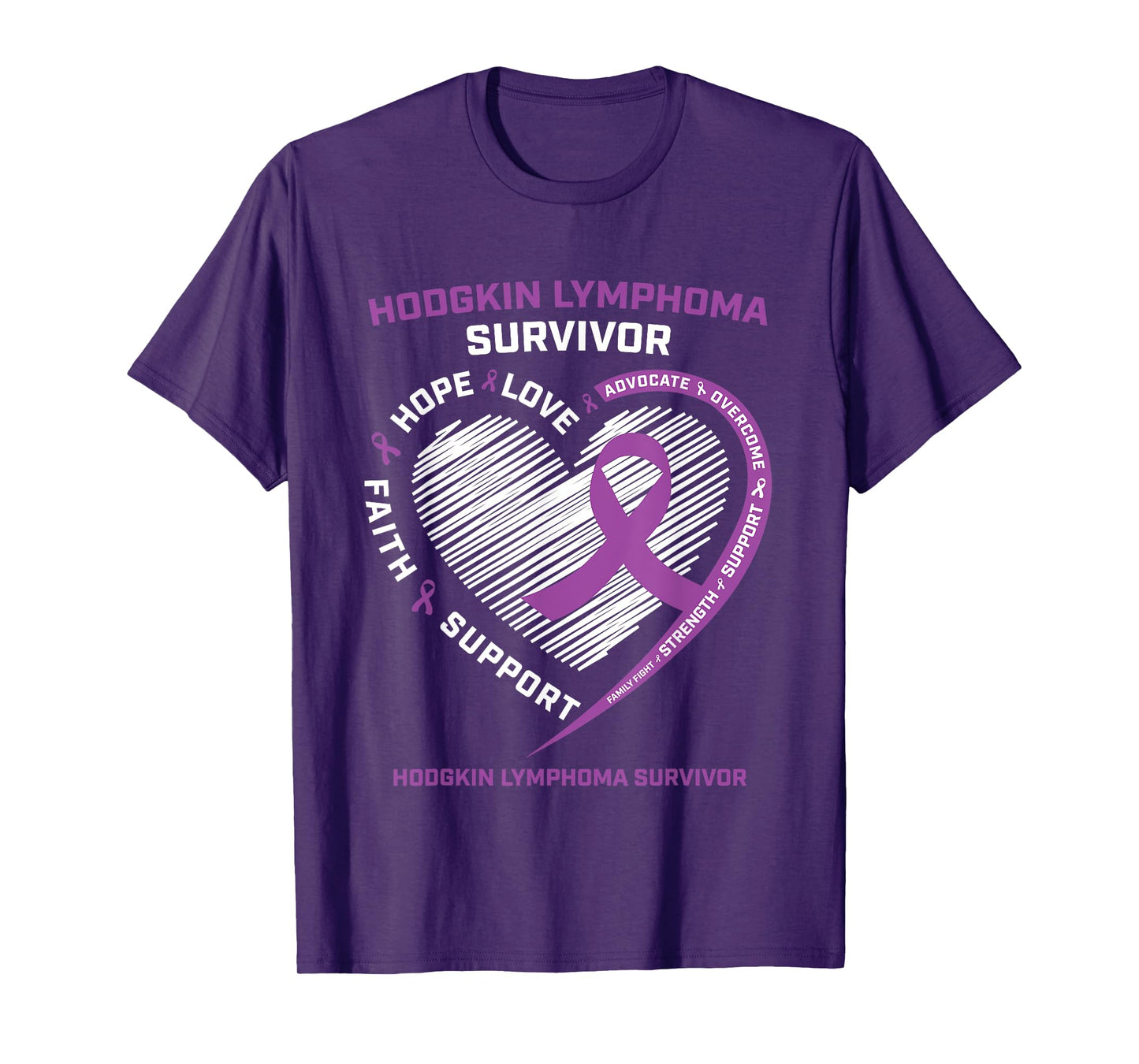 Cancer Survivor Shirts Tshirt Hodgkin's Lymphoma Survivor T-Shirt