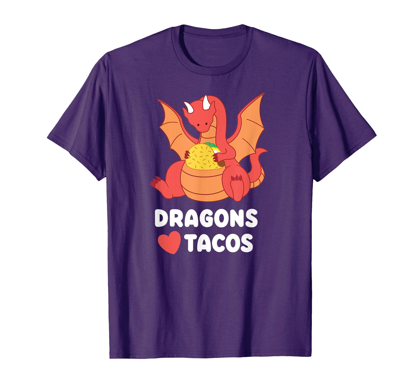 Dragons Love Tacos Shirt Kids Dragon Lovers Gifts T-Shirt