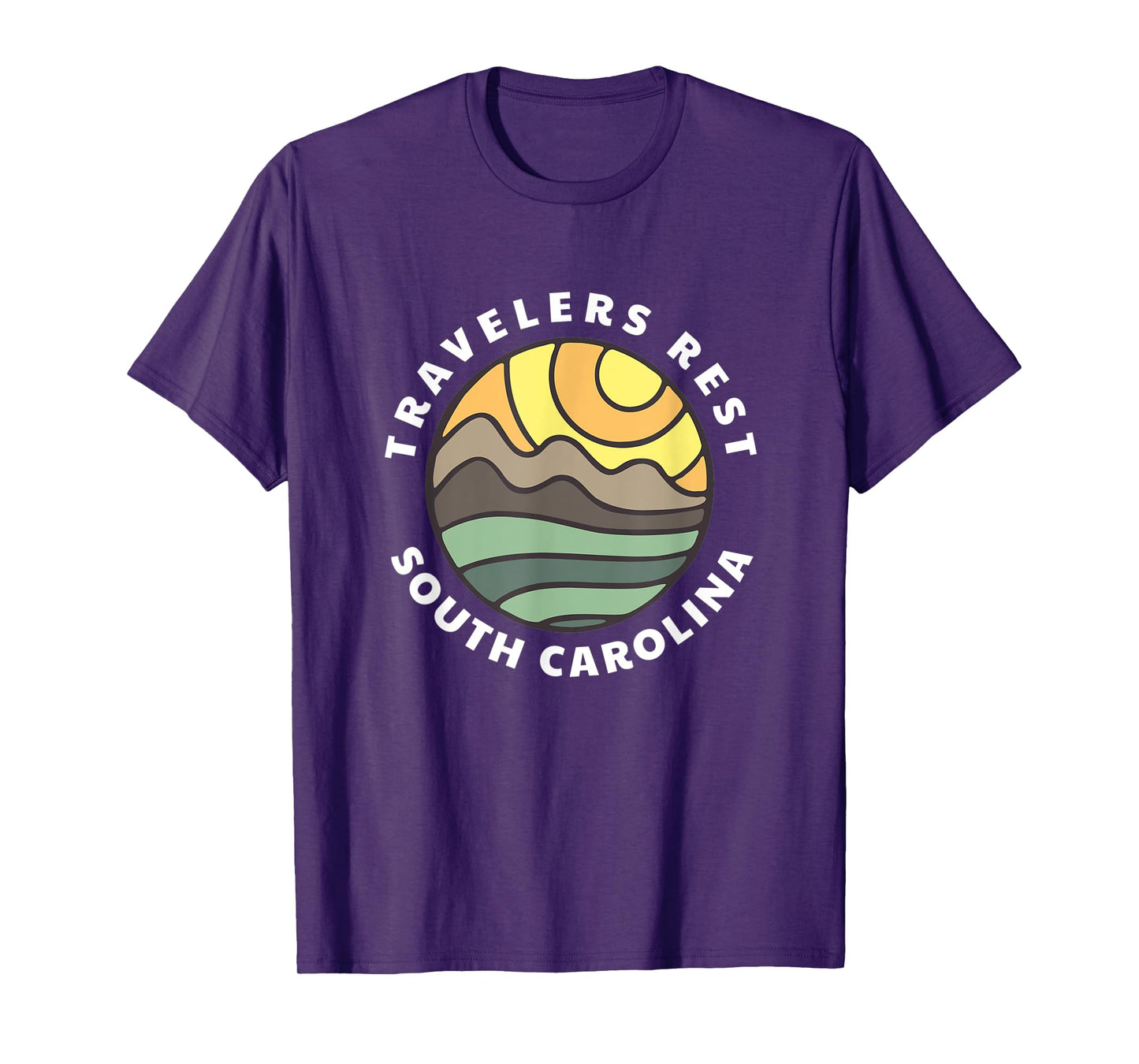 Travelers Rest South Carolina SC Mountain Vacation Souvenir T-Shirt