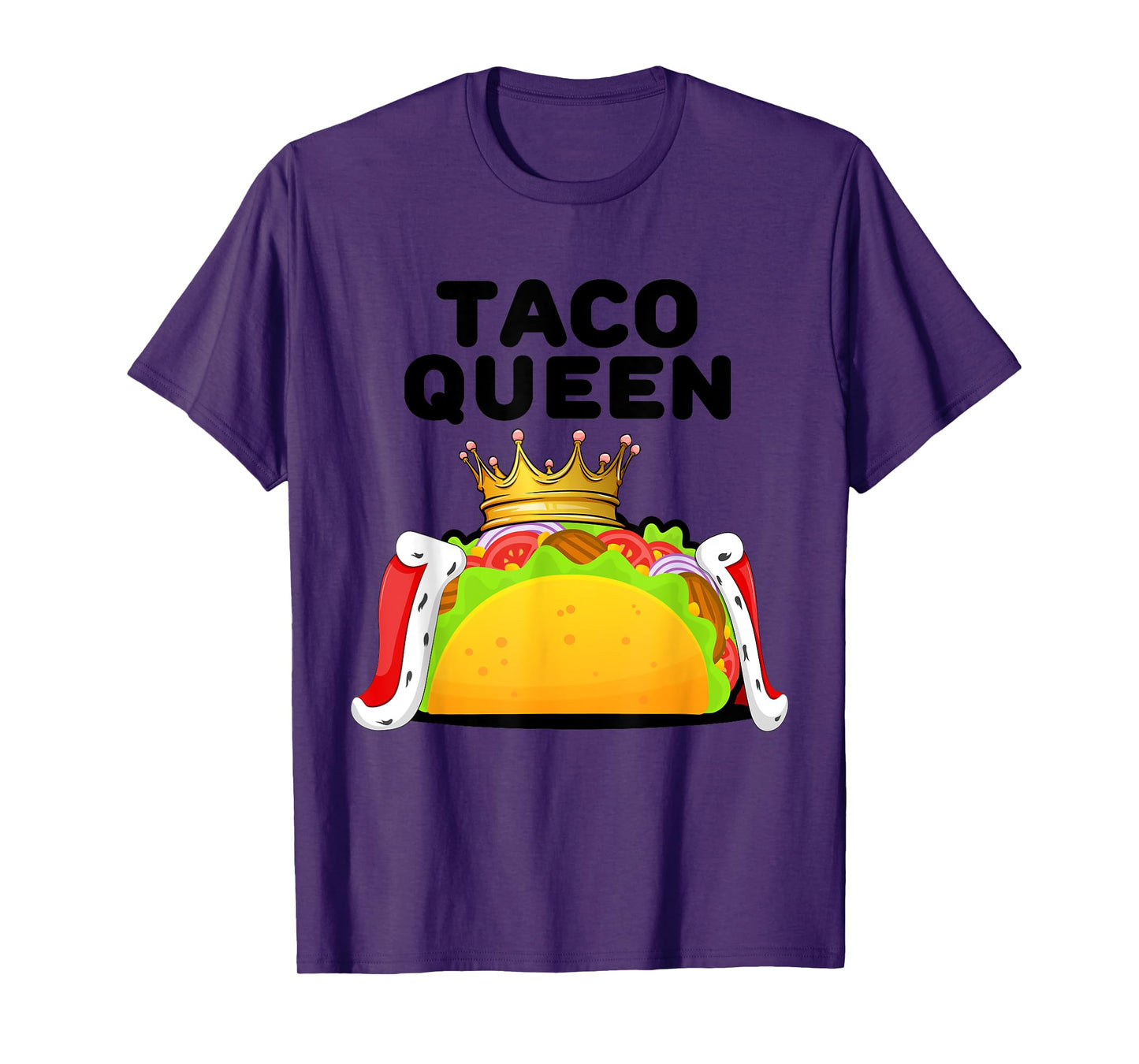 Taco Queen | Tacos Lover Shirt | Mexican Taco Funny Tacos T-Shirt
