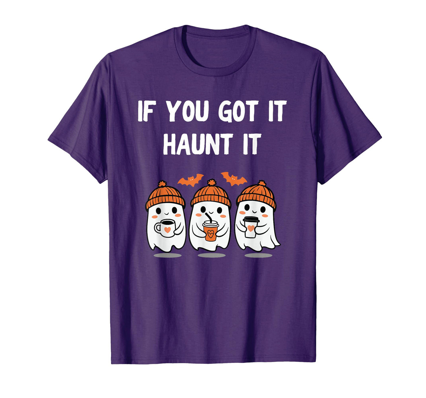 Funny Halloween Shirt – If You Got It Haunt It Skeleton T-Shirt