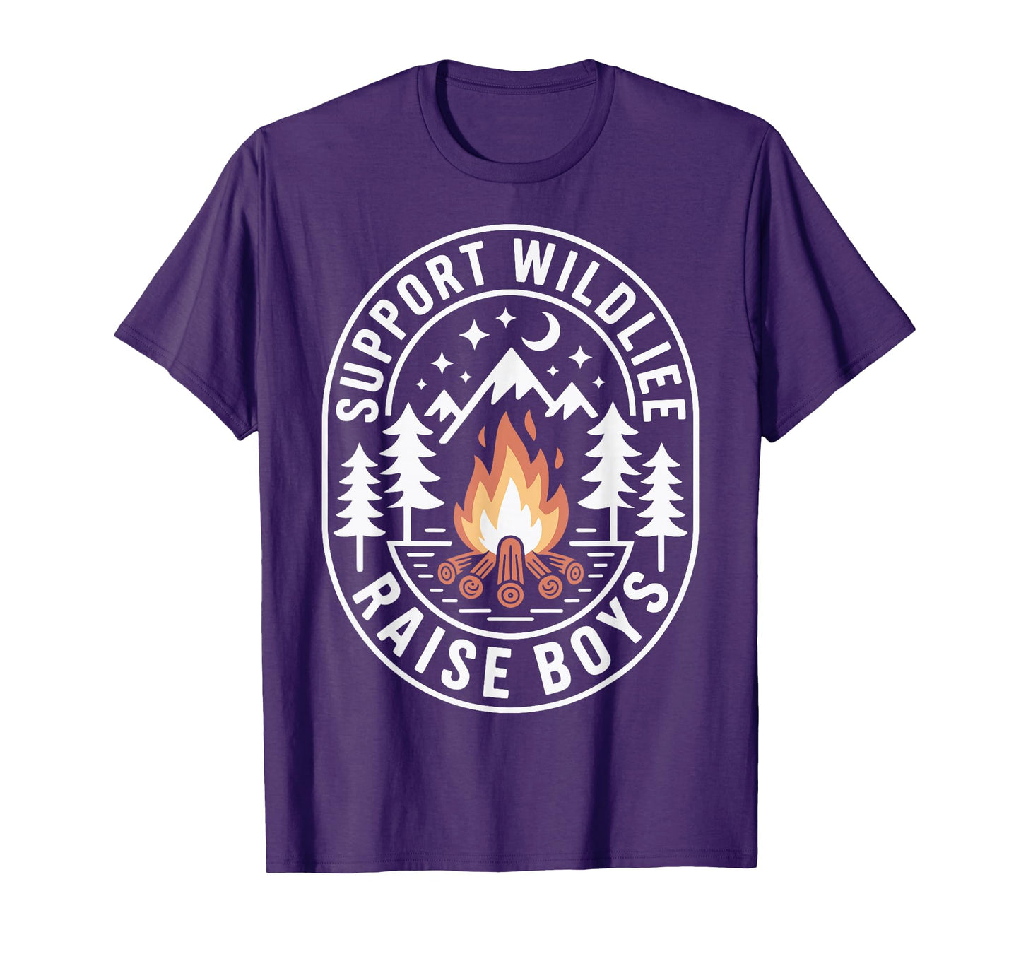 Support Wildlife Raise Boys T-Shirt