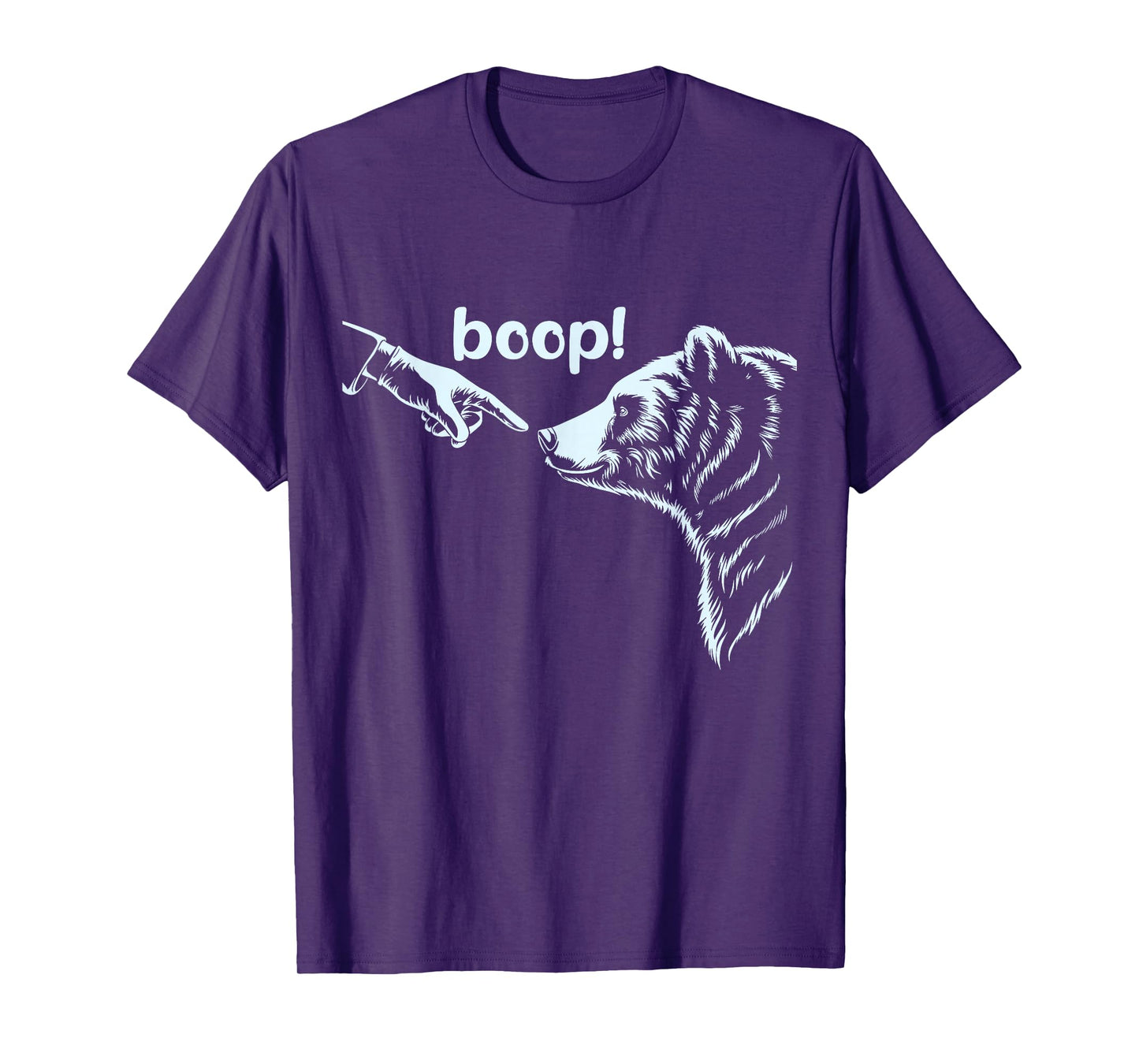 National Park Bear Boop Bear Nose Boop Bear T-Shirt