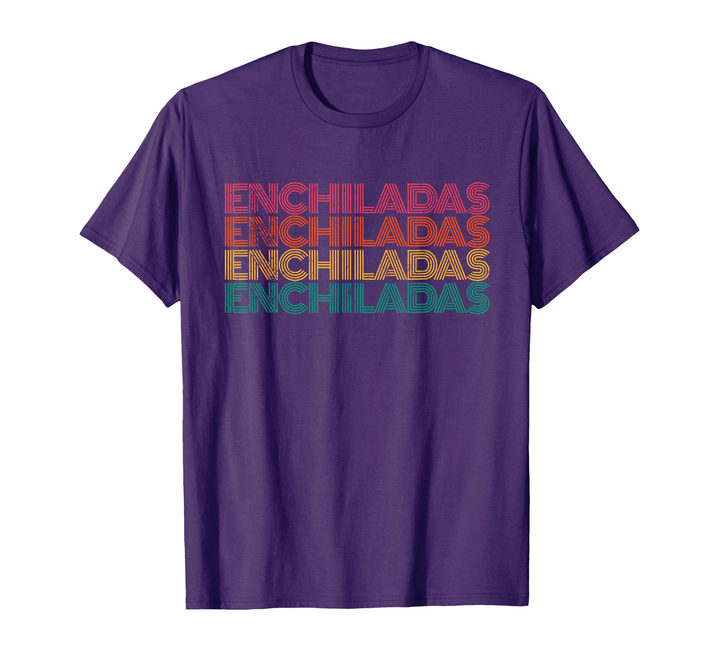 Retro Mexican Enchilada Enchiladas T-Shirt