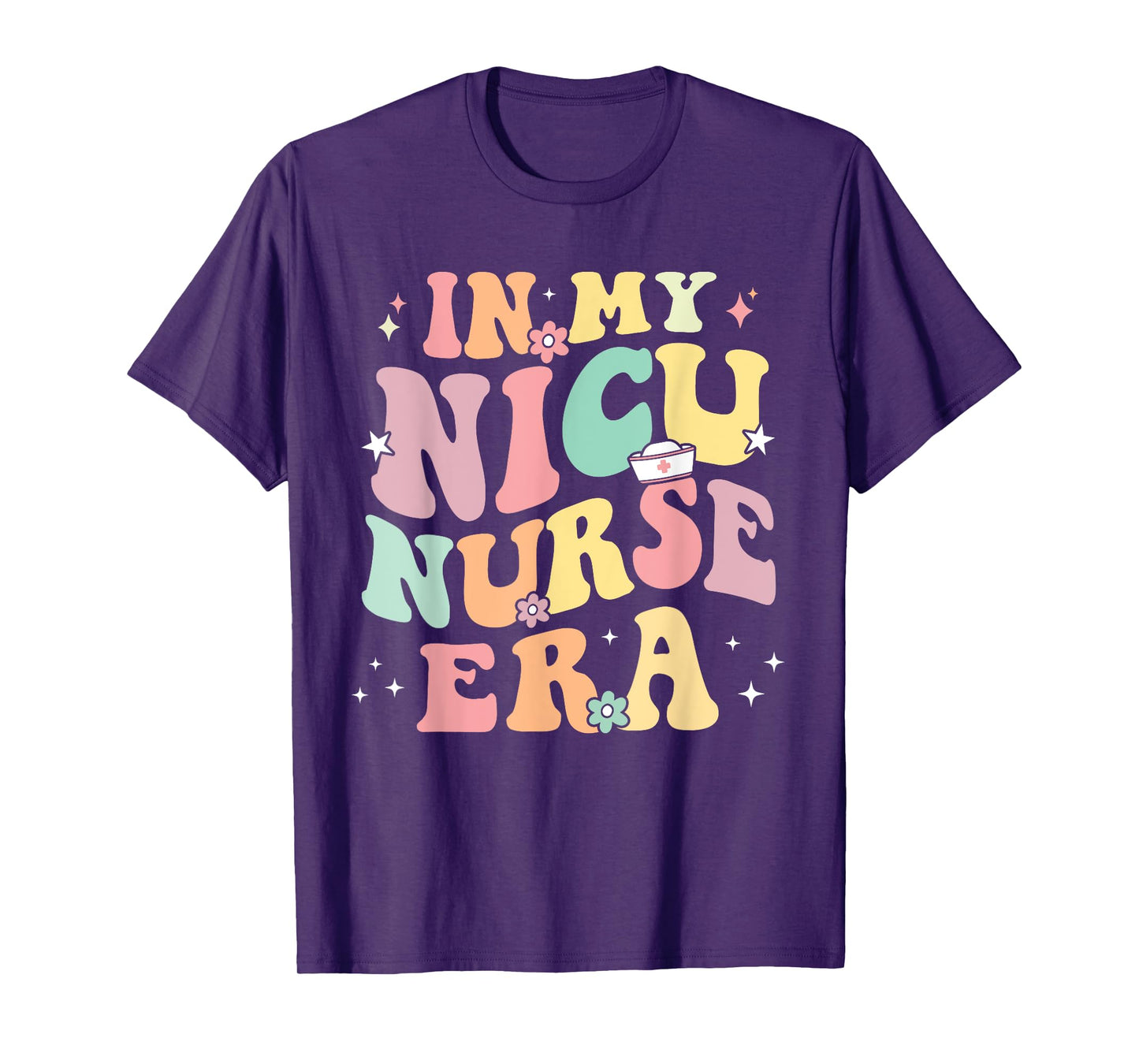In My NICU Nurse Era Retro Nurse Appreciation Neonatal Nurse T-Shirt