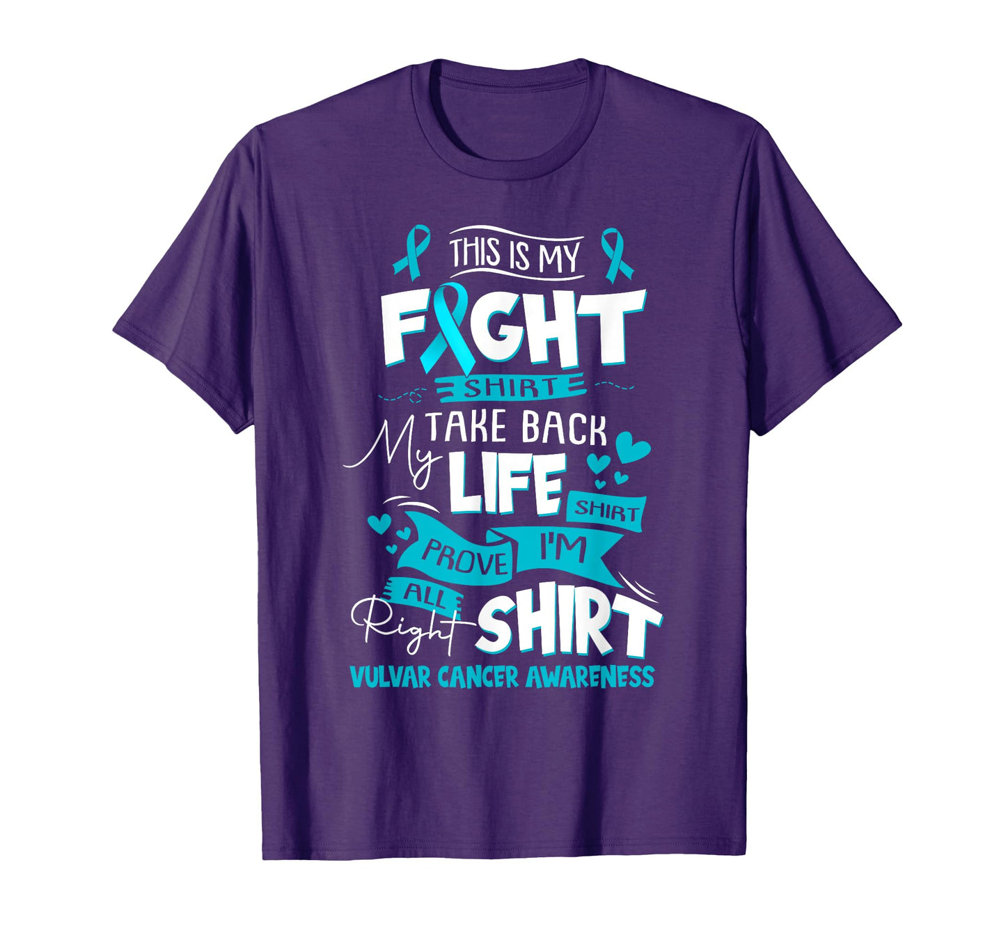 Vulvar Cancer Awareness This Is My Fight T-Shirt