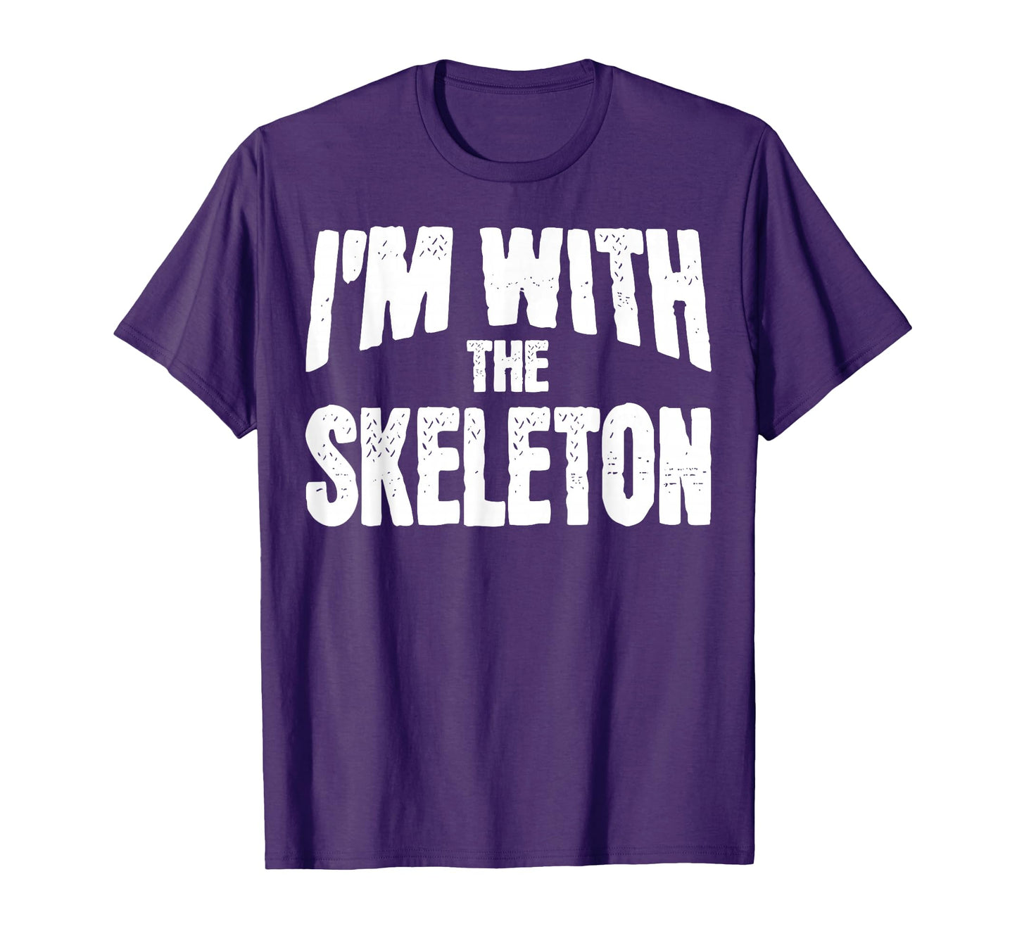 I'm with The Skeleton Funny Matching Halloween Costume T-Shirt