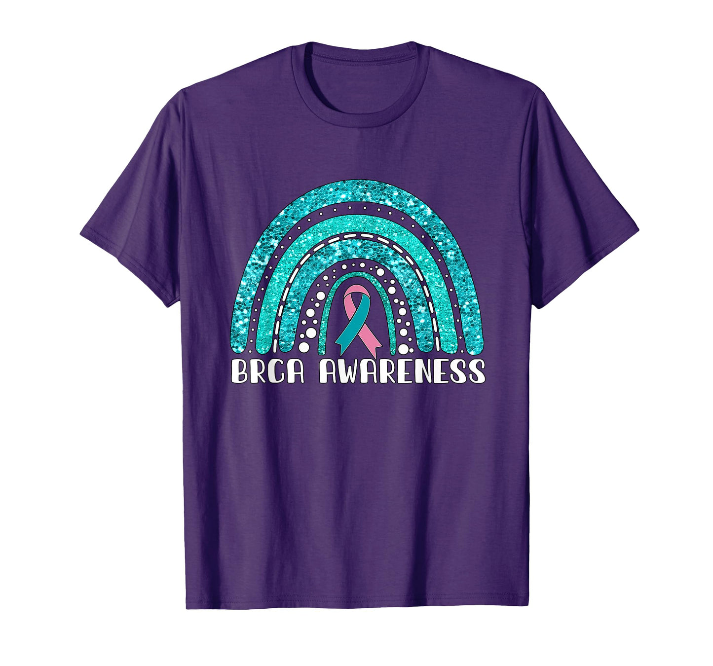 Rainbow Warrior BRCA Awareness T-Shirt