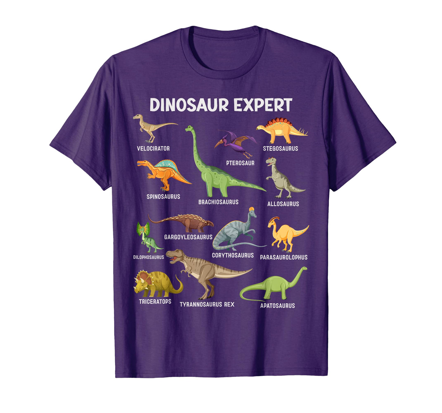 Dinosaur Boys Tee for Kids Adult Toddler Cute Mens Dinosaur T-Shirt