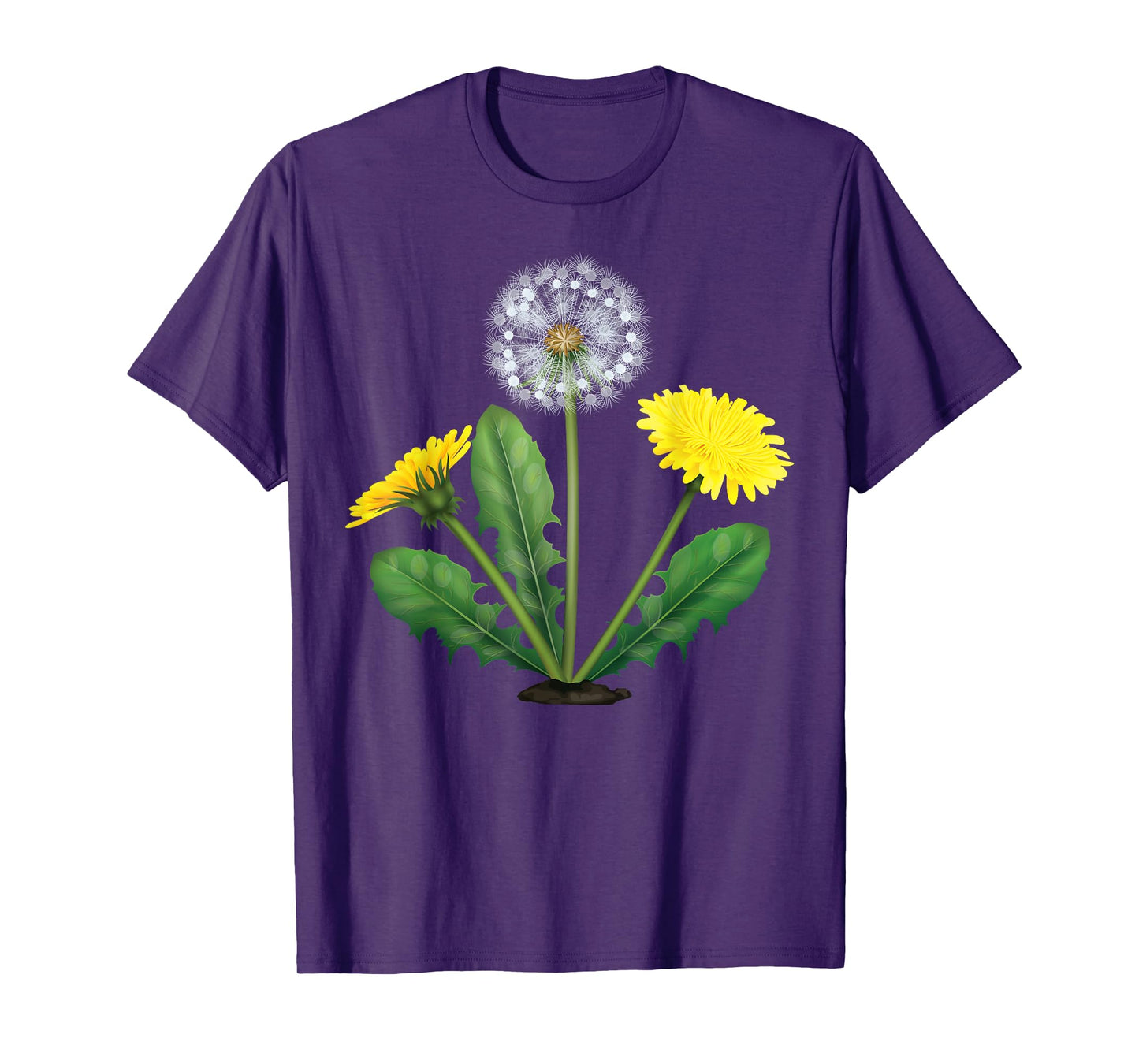 Dandelion Tshirt Summer Flower Shirt Love Plants Gardening Men Women Kids T-Shirt