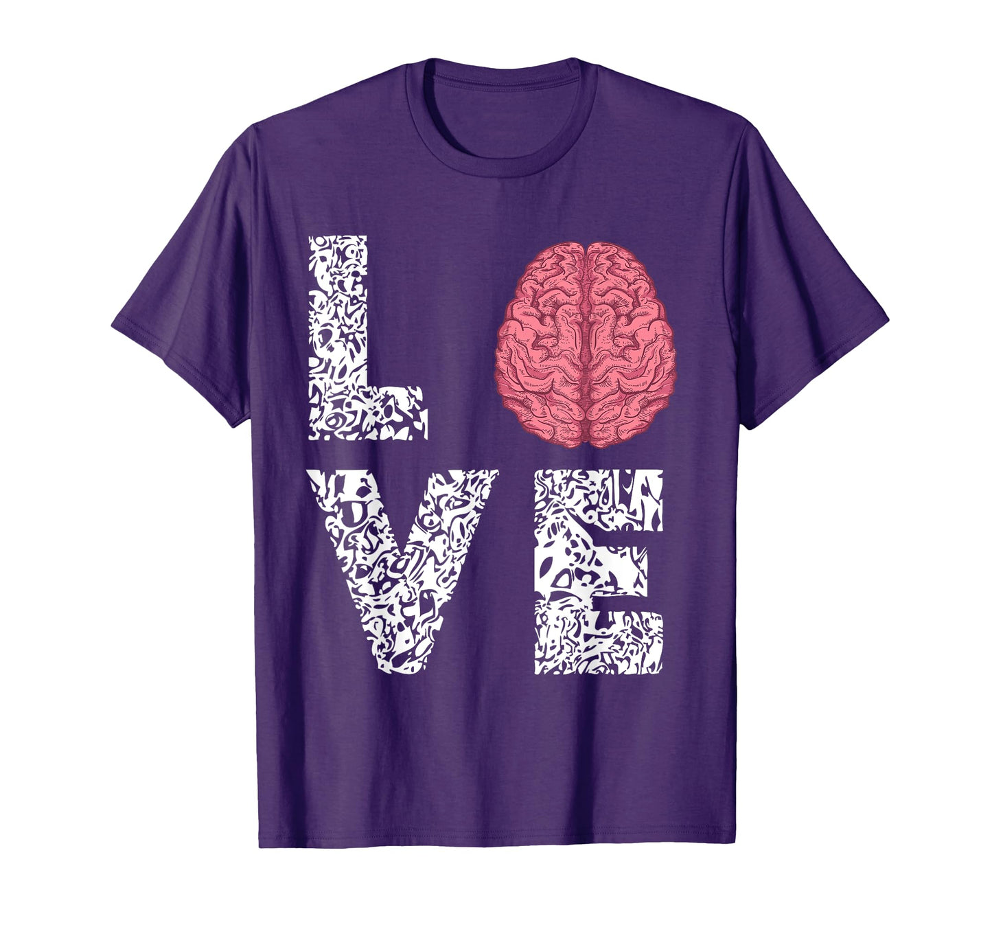 Neuro Nurse Love Brain Nurselife Neuroscience Nursing T-Shirt