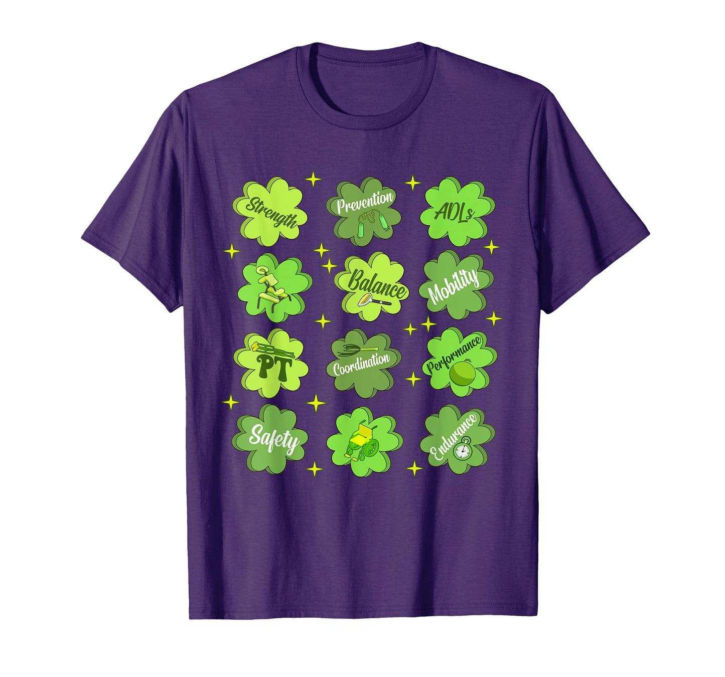 Physical Therapy PT St Patricks Day Funny Saint Pattys T-Shirt