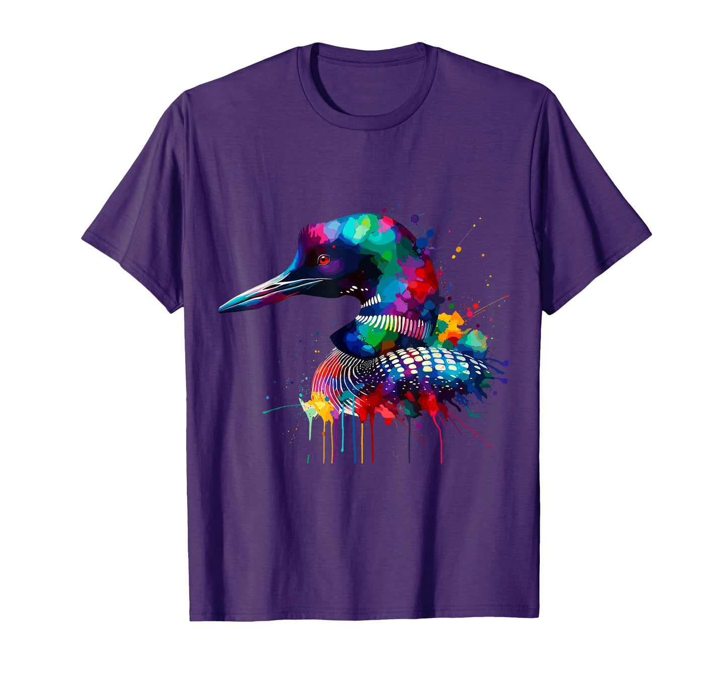 Splash Art Common Loon T-Shirt