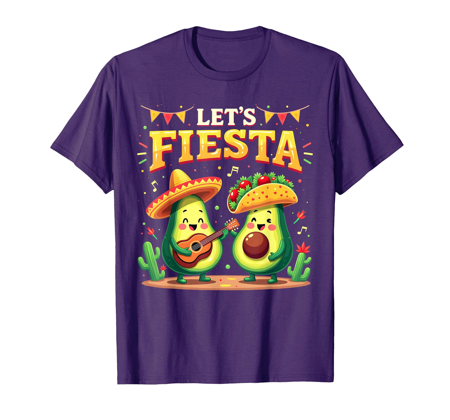 Lets Fiesta 5 Cinco De Mayo For Women Men Boys Girls Mexican T-Shirt