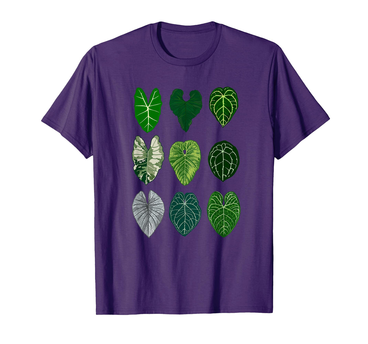 Botanist Garden Alocasia Anthurium Plant Collection leaves T-Shirt