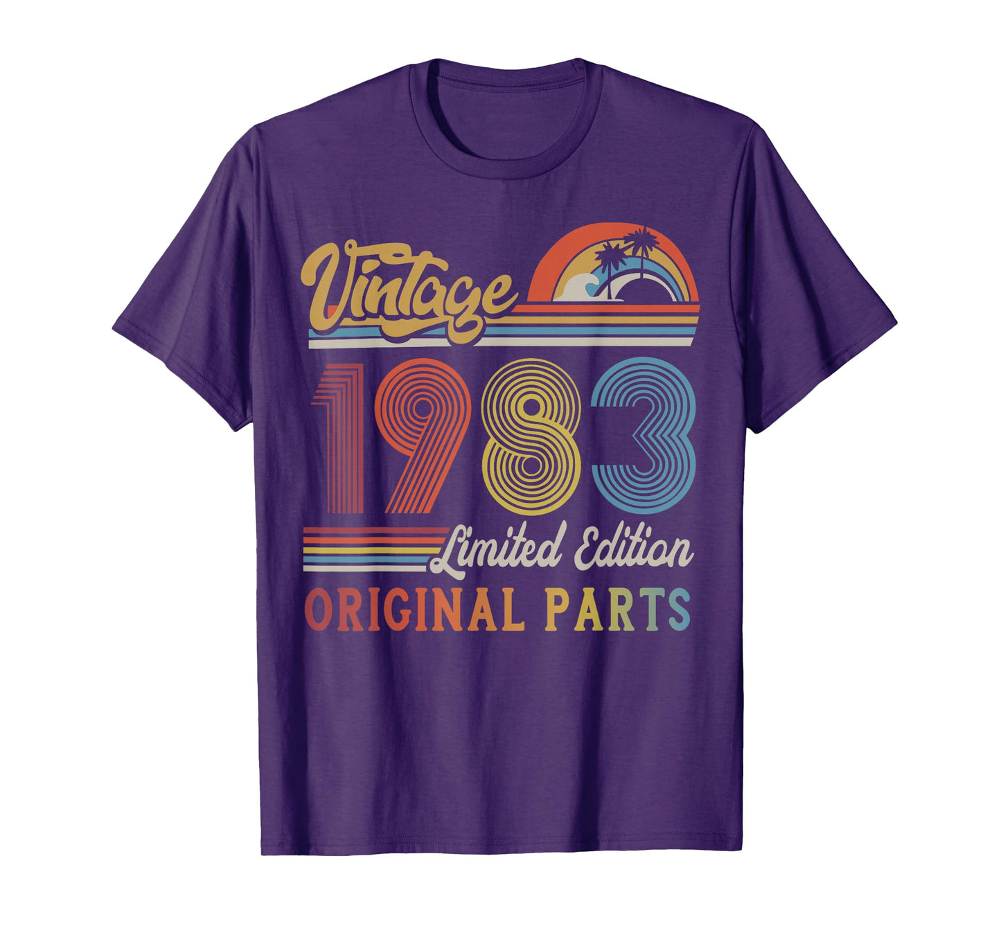 Retro Vintage 1983 42nd Birthday - 42 Years Old Classic T-Shirt