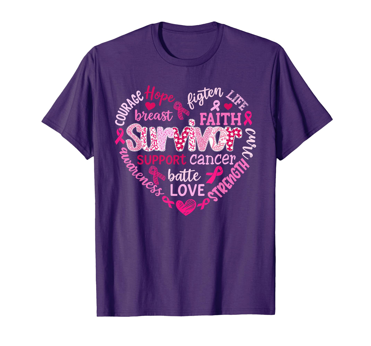 I'm A Survivor Breast Cancer Awareness Women T-Shirt
