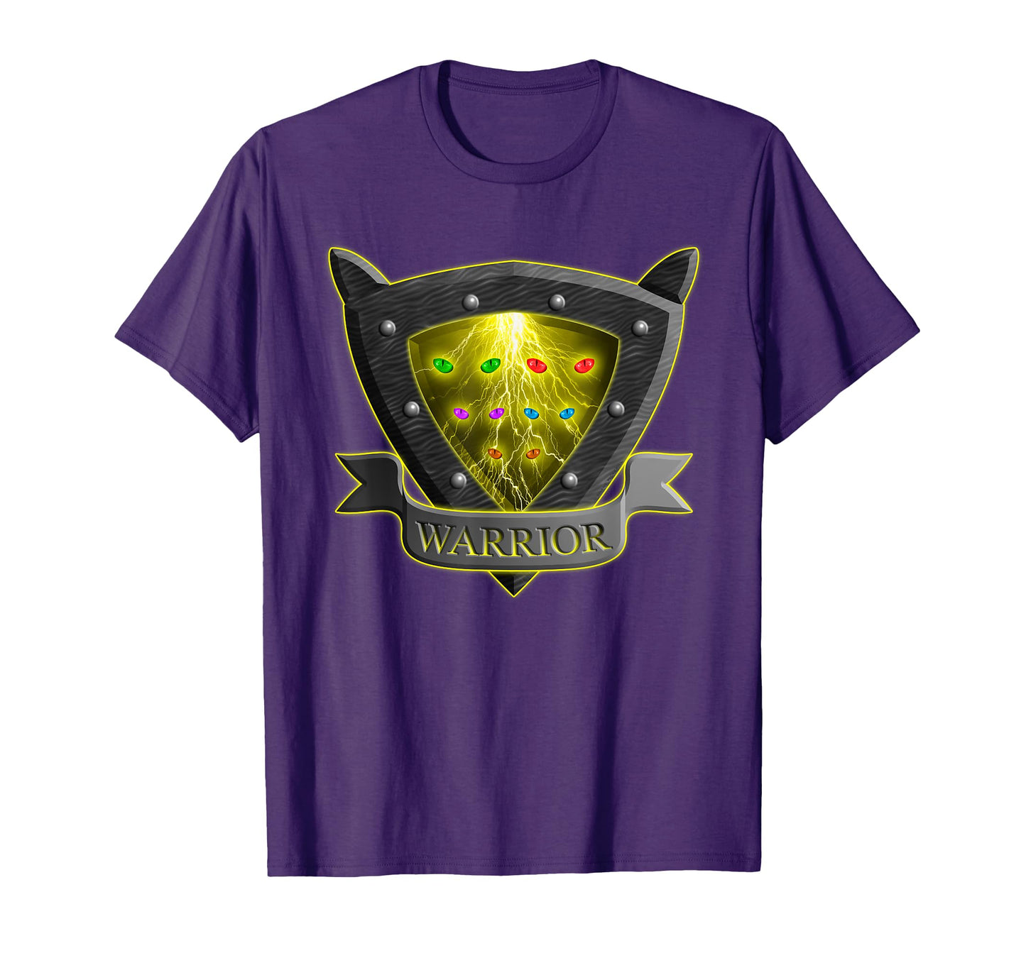 Cat Shield Eyes Thunder Funny for Kids T-Shirt