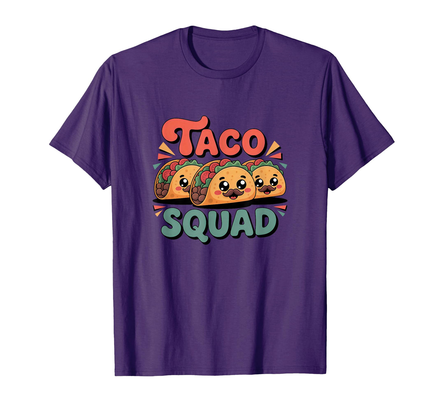 Taco Tuesday Squad Mexican Food T-Shirt