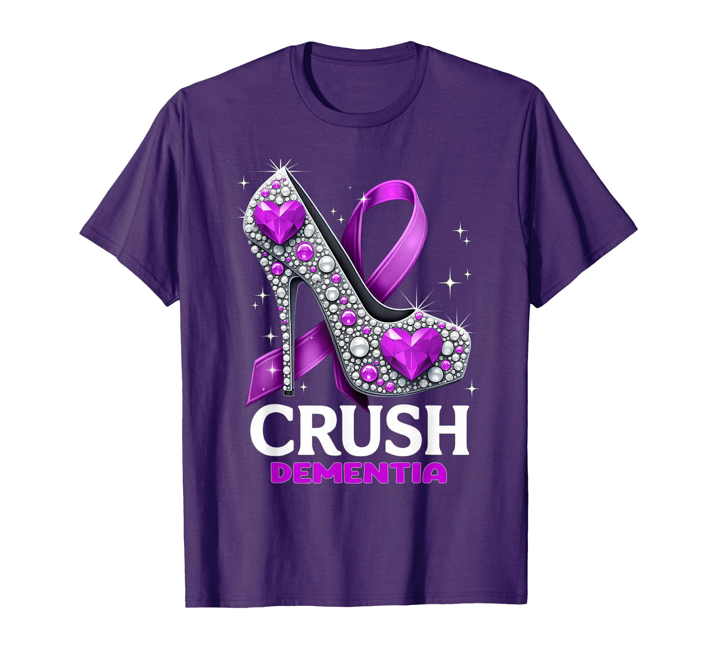 Girl Women Crush Dementia Awareness T-Shirt
