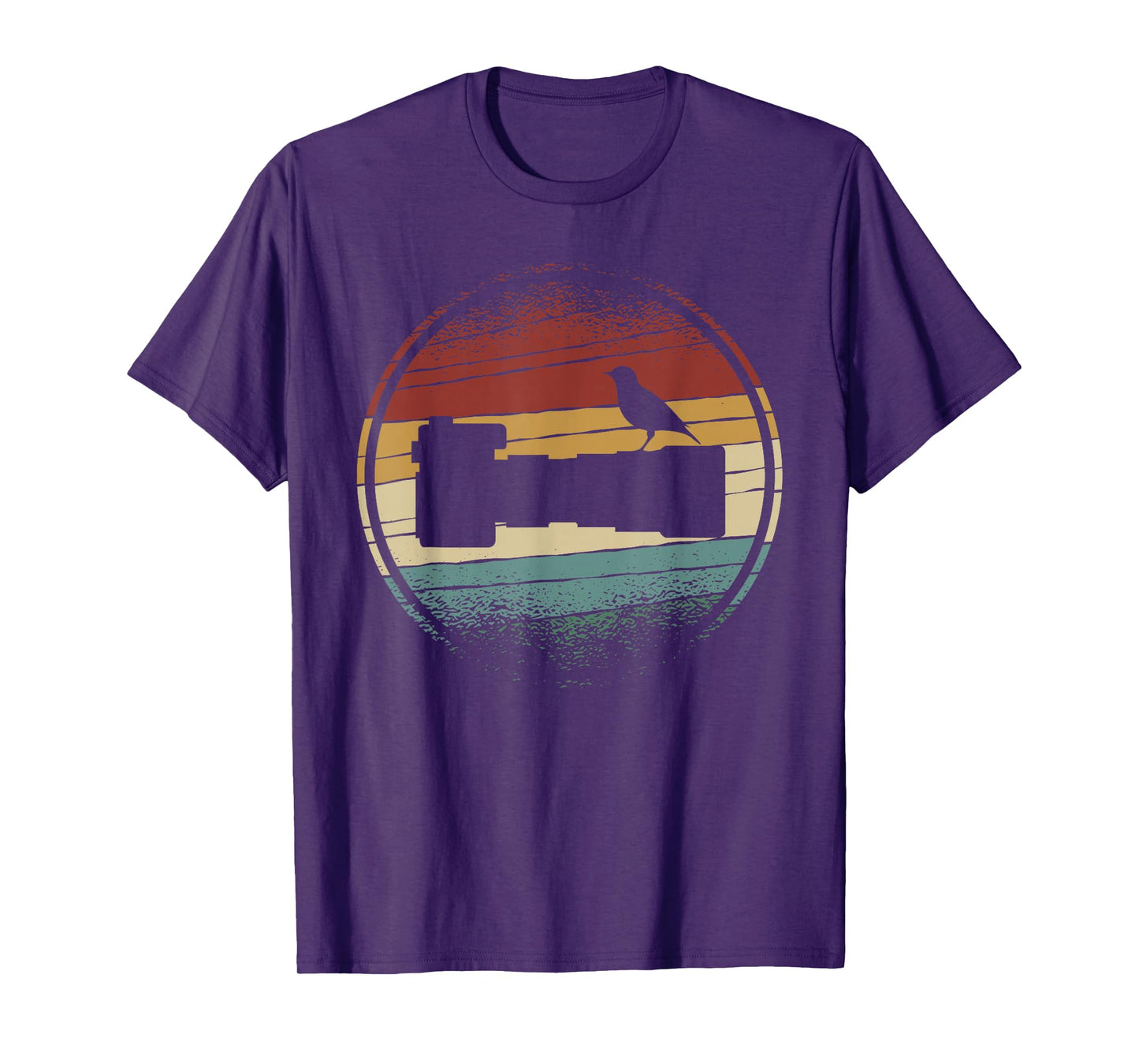Nature Photography | Long Lens | Bird on Camera Vintage T-Shirt