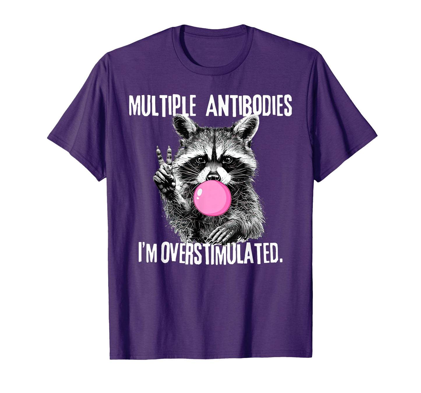 Blood Bank Funny Racoon Medical Lab Science Laboratory Tech T-Shirt