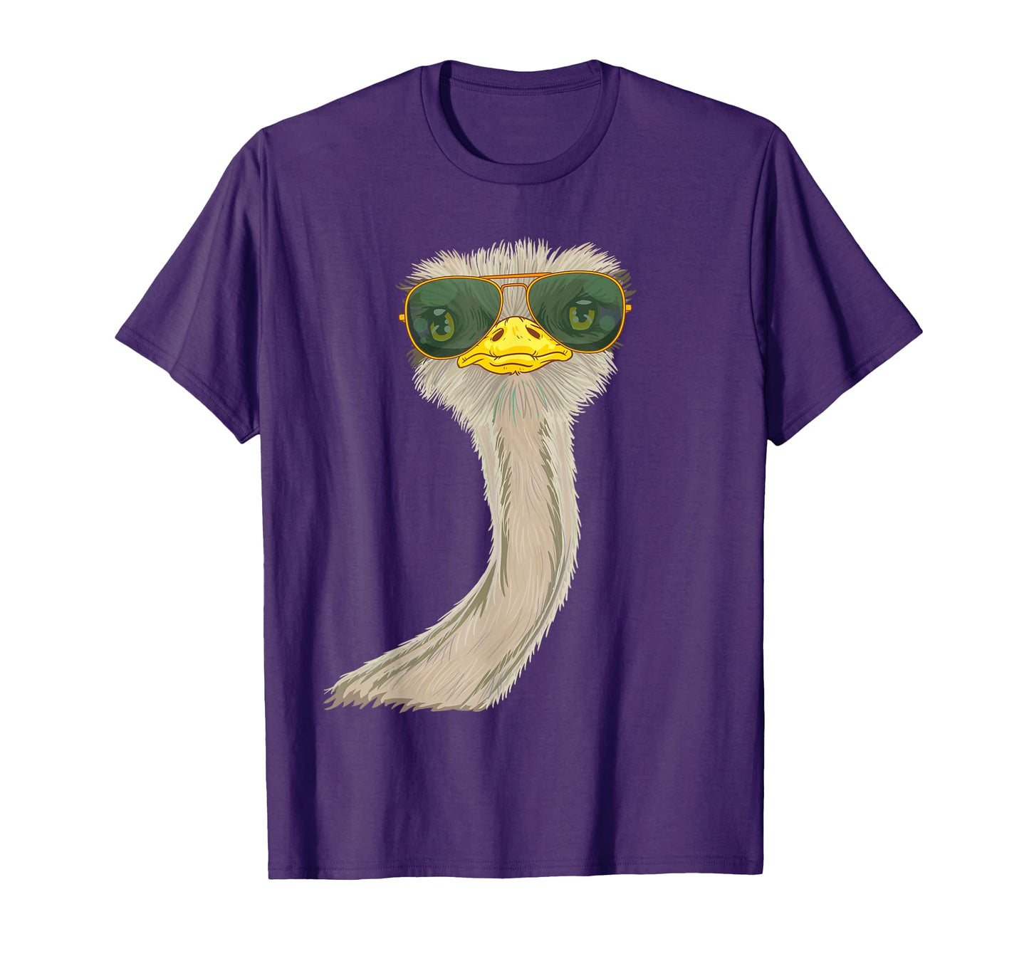 Funny Looking Ostrich Bird Africa T-Shirt