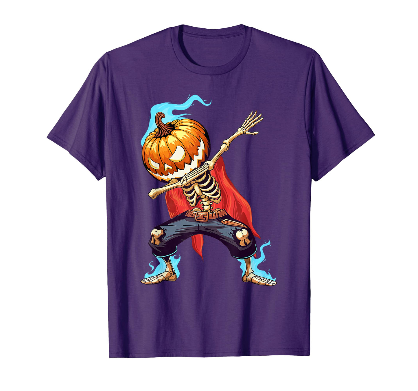Dabbing Halloween Skeleton Monster Dab Spooky Boys Halloween T-Shirt