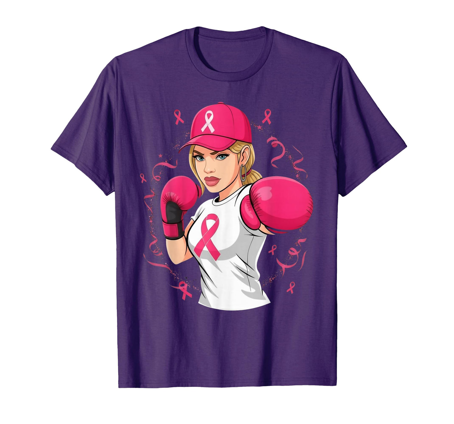 in October We Wear Pink Empower Women Fight Breast Cancer T-Shirt