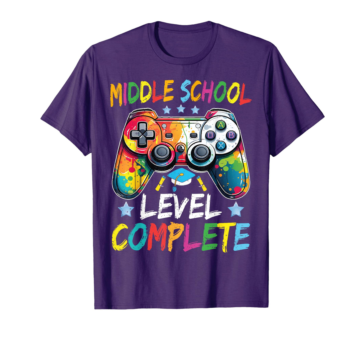 Middle School Level Complete Graduation Last Day Of School T-Shirt